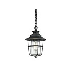 ELK Home San Mateo 45121-1 Textured Matte Black 1 Light 100W Outdoor Pendant