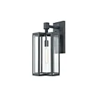 ELK Home Bianca 45166-1 Aged Zinc 1 Light 100W Outdoor Wall Sconce