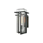 ELK Home Croftwell 45186-1 Textured Matte Black 1 Light 100W Outdoor Wall Sconce