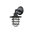 ELK Home Vandon 45212-1 Textured Matte Black 1 Light 60W Outdoor Wall Sconce