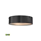ELK Home Clayton 45320-3-LED Oil Rubbed Bronze 3 Lights 28.5W LED Flush Mount