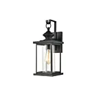 ELK Home Minersville 45450-1 Matte Black 1 Light 60W Outdoor Wall Sconce