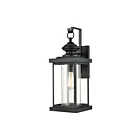 ELK Home Minersville 45451-1 Matte Black 1 Light 60W Outdoor Wall Sconce