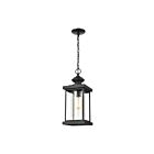 ELK Home Minersville 45453-1 Matte Black 1 Light 60W Outdoor Pendant