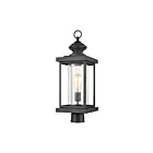 ELK Home Minersville 45454-1 Matte Black 1 Light 60W Outdoor Post Light