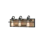 ELK Home Copley 45485-3 Matte Black 3 Lights 180W Vanity Light