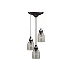 ELK Home Danica Configurable 46009-3 Oil Rubbed Bronze 3 Lights 300W Multi Pendant