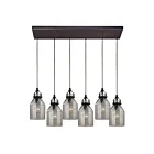 ELK Home Danica Configurable 46009-6RC Oil Rubbed Bronze 6 Lights 600W Multi Pendant