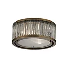ELK Home Linden Manor 46122-2 Aged Brass 2 Lights 120W Flush Mount