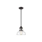 ELK Home Manhattan Boutique 46565-1 Oil Rubbed Bronze 1 Light 60W Mini Pendant
