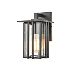 ELK Home Radnor 46690-1 Matte Black 1 Light 100W Outdoor Wall Sconce