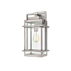 ELK Home Breckenridge 46771-1 Weathered Zinc 1 Light 100W Outdoor Wall Sconce