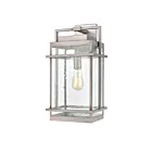 ELK Home Breckenridge 46772-1 Weathered Zinc 1 Light 100W Outdoor Wall Sconce