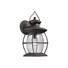 ELK Home Village Lantern 47044-1 Weathered Charcoal 1 Light 60W Outdoor Wall Sconce
