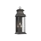 ELK Home Forged Provincial 47051-3 Charcoal 3 Lights 180W Outdoor Wall Sconce