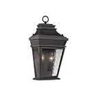 ELK Home Forged Provincial 47052-2 Charcoal 2 Lights 120W Outdoor Wall Sconce