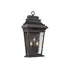 ELK Home Forged Provincial 47053-3 Charcoal 3 Lights 180W Outdoor Wall Sconce