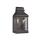 ELK Home Forged Jefferson 47070-2 Charcoal 2 Lights 120W Outdoor Wall Sconce