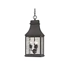 ELK Home Forged Jefferson 47074-3 Charcoal 3 Lights 180W Outdoor Pendant