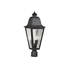 ELK Home Forged Brookridge 47105-3 Charcoal 3 Lights 180W Outdoor Post Light