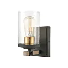 ELK Home Geringer 47281-1 Charcoal 1 Light 60W Wall Sconce