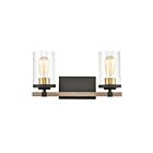 ELK Home Geringer 47282-2 Charcoal 2 Lights 120W Vanity Light