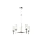 ELK Home 47306-5 Melinda 300W 5-Lights Polished Chrome Chandelier