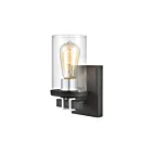 ELK Home Holdfast 47580-1 Charcoal 1 Light 60W Wall Sconce