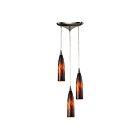 ELK Home Lungo Configurable 501-3ES Satin Nickel 3 Lights 180W Multi Pendant