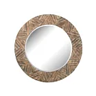 ELK Home 51-10162 Natural Large Round Wall Mirror