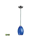 ELK Home Mulinello Configurable 517-1S-LED Satin Nickel 1 Light 9.5W LED Multi Pendant