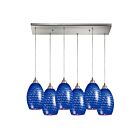 ELK Home Mulinello Configurable 517-6RC-S Satin Nickel 6 Lights 600W Multi Pendant