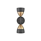ELK Home 52223-2 Milla 120W Charcoal Black Wall Sconce
