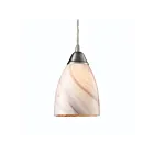 ELK Home Pierra Configurable 527-1CR-LED Satin Nickel 1 Light 9.5W LED Multi Pendant