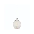 ELK Home Fusion 528-1WHT Satin Nickel 1 Light 60W Multi Pendant