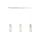 ELK Home Swirl Configurable 56595-3LP Polished Chrome 3 Lights 180W Multi Pendant