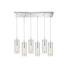 ELK Home Swirl Configurable 56595-6RC Polished Chrome 6 Lights 360W Multi Pendant