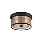 ELK Home Diffusion 57025-2 Oil Rubbed Bronze 2 Lights 120W Flush Mount