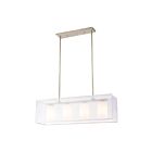 ELK Home Diffusion 57038-4 Aged Silver 4 Lights 400W Linear Chandelier