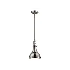 ELK Home Rutherford 57050-1 Brushed Nickel 1 Light 60W Mini Pendant