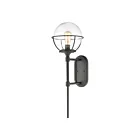 ELK Home Girard 57291-1 Charcoal 1 Light 60W Outdoor Wall Sconce