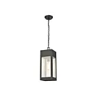ELK Home Angus 57303-1 Charcoal 1 Light 60W Outdoor Pendant