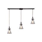 ELK Home Menlow Park Configurable 60042-3L Oiled Bronze 3 Lights 180W Pendant
