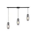 ELK Home Menlow Park Configurable 60044-3L Oiled Bronze 3 Lights 180W Pendant