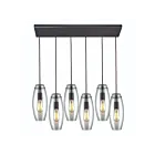 ELK Home Menlow Park Configurable 60044-6RC Oiled Bronze 6 Lights 360W Pendant