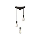 ELK Home Menlow Park Configurable 60046-3 Oiled Bronze 3 Lights 180W Pendant