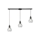 ELK Home Menlow Park Configurable 60047-3L Oiled Bronze 3 Lights 300W Pendant