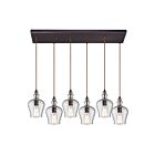 ELK Home Menlow Park Configurable 60066-6RC Oil Rubbed Bronze 6 Lights 360W Pendant