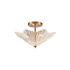 ELK Home Radiance 60165-4 Satin Brass 4 Lights 240W Semi Flush Mount