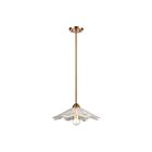 ELK Home Radiance 60166-1 Satin Brass 1 Light 60W Pendant